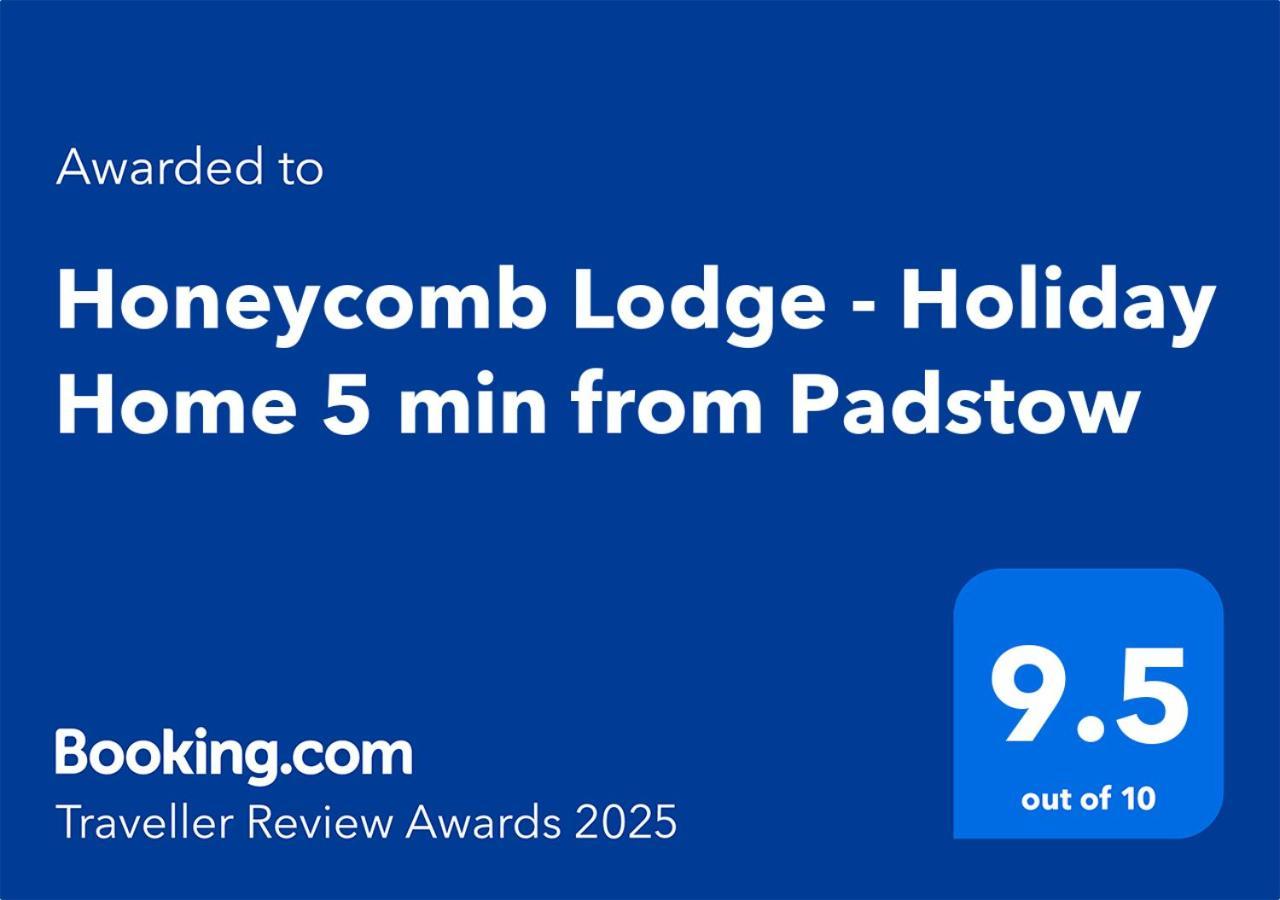 Honeycomb Lodge - Holiday Home 5 Min From Падстоу Екстер'єр фото
